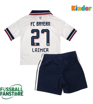 Bayern Munich Konrad Laimer #27 Replik Auswärtstrikot Kinder 2026-27 Kurzarm (+ Kurze Hosen)